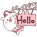 Emoji sweetbunnyhello