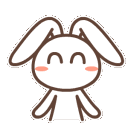 Emoji rabbitpeace