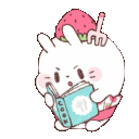 Emoji sweetbunnyreading