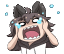 Emoji 9648wolfboypanic