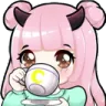 Emoji B_AnimeGirlDrink2