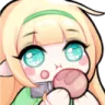 Emoji B_AnimeGirlFood