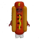 Emoji 3009hotdogstanding