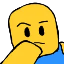 Emoji 3249robloxnoobthink
