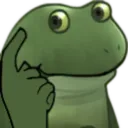 Emoji 7574frogtapsforehead