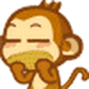 Emoji 9339yoyomonkeyeatingcorn