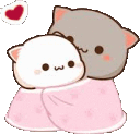 Emoji cuddle_cat