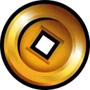 Emoji coin_Gold