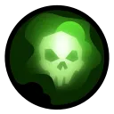 Emoji cursedball_Green