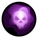 Emoji cursedball_Purple