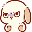 Emoji angry_rabbit