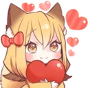 Emoji cat_love