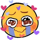 Emoji blushlove