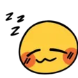 Emoji sleepy