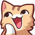 Emoji cat_neko_laugh