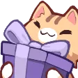 Emoji neko_gift