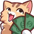 Emoji neko_cash