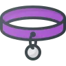 Emoji collared