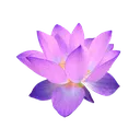 Emoji simple_purple_flower_brise