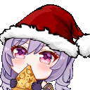 Emoji KeqingPizza_Santa_v1