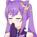 Emoji KeqingPray