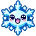 Emoji flocon