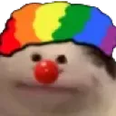Emoji catclown