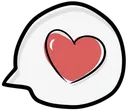 Emoji bublelove
