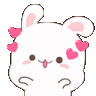 Emoji CRDBunnyKissHeartLove