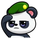 Emoji 7953pandasalute
