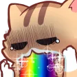 Emoji nekorainbow