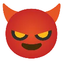 Emoji sadique