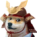 Emoji 7564dogesamurai