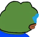 Emoji pepe_ignore_cry
