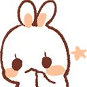 Emoji bunnycute