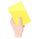 Emoji cartonjaune