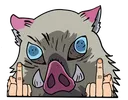 Emoji inosukefinger