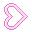 Emoji 3heart_pink_arrow_unanimated
