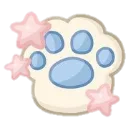 Emoji paw