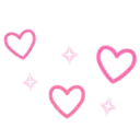 Emoji pinkheartslogo