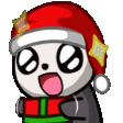 Emoji christmas_panda