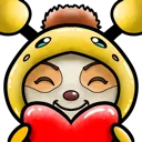 Emoji e_beemo_love