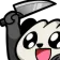 Emoji panda_stab