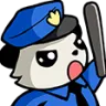 Emoji panda_cop