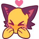 Emoji blushing
