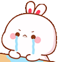 Emoji abbitcry_cute