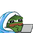 Emoji pepepleureavecsonlaptop