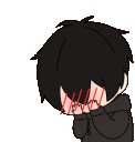 Emoji horror_blushing