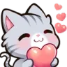 Emoji KittyLove