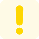 Emoji warning
